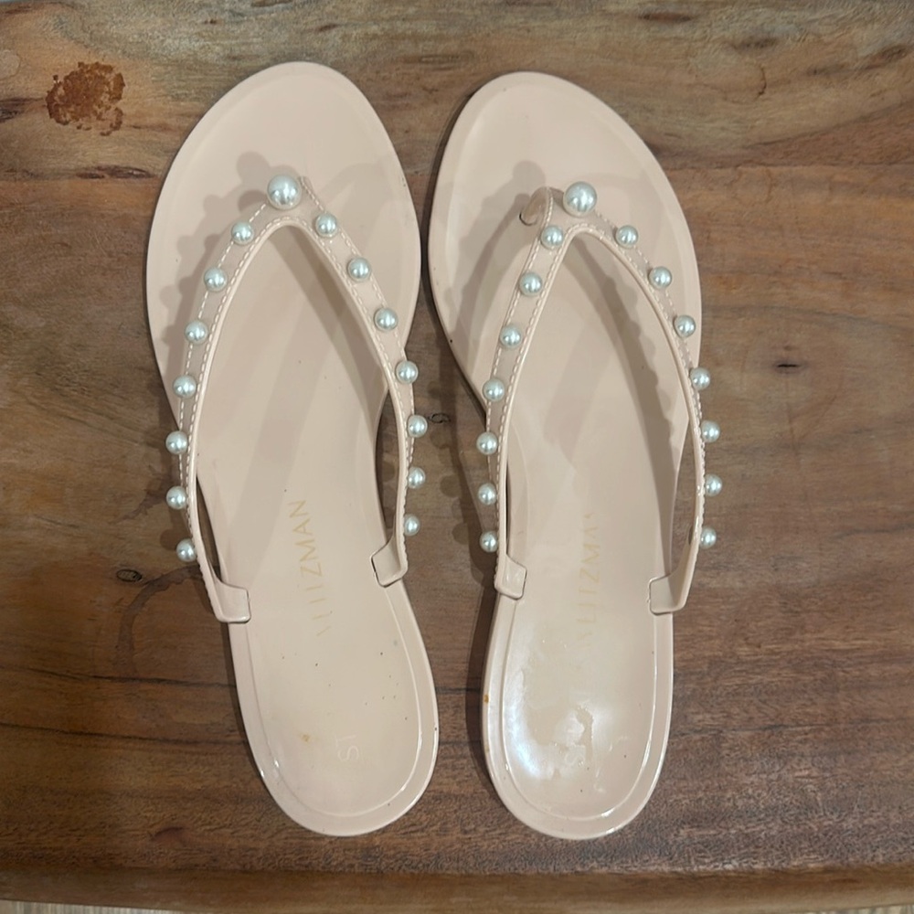 Stuart Weitzman flip-flops
